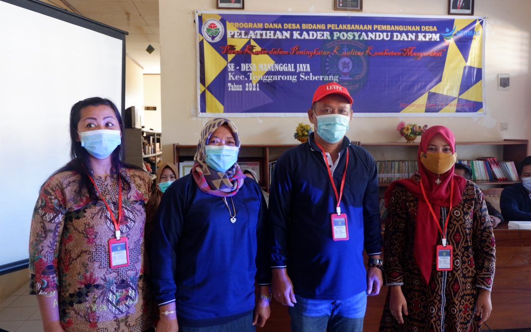 Pelatihan kader posyandu dan KPM