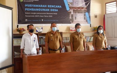 Musyawarah Rencana Pembangunan Desa Tahun 2022