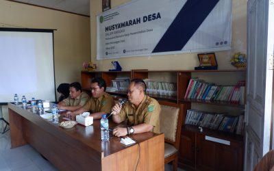 Musyawarah Desa Dalam Rangka Penyusunan Rencana Kerja Pemerintahan Desa
