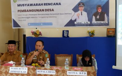 Musrenbangdes Dalam Rangka Penetapan RKP Desa Tahun 2023
