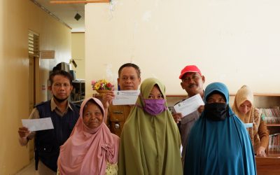 Pembagian BLT Bulan 10 – 11 Desa Manunggal Jaya