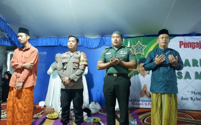 Pengajian Akbar dan Doa Bersama Meriahkan Ulang Tahun Desa Manunggal Jaya yang ke-43