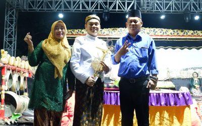 Pagelaran Wayang Kulit Meriahkan Ulang Tahun Desa Manunggal Jaya ke-43