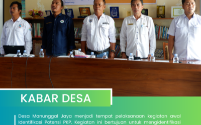 Kegiatan Identifikasi Potensi PKP di Kawasan Perdesaan Agrowisata Traspolitan Desa Manunggal Jaya