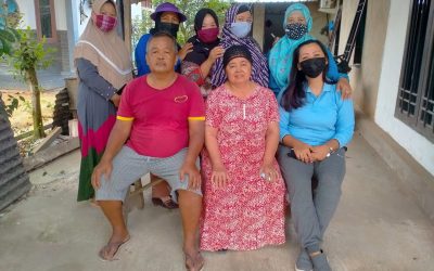 Sosialisasi keberadaan posyandu baru oleh posyandu kenanga