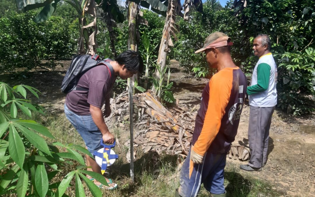 Cek lokasi tanah warga RT. 016