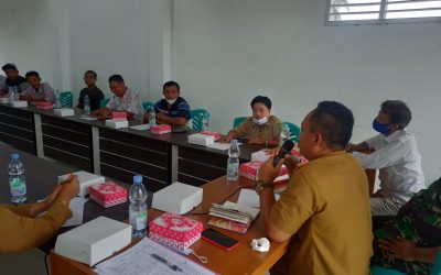 Rapat bersih Desa Manunggal Jaya bersama para pengusaha