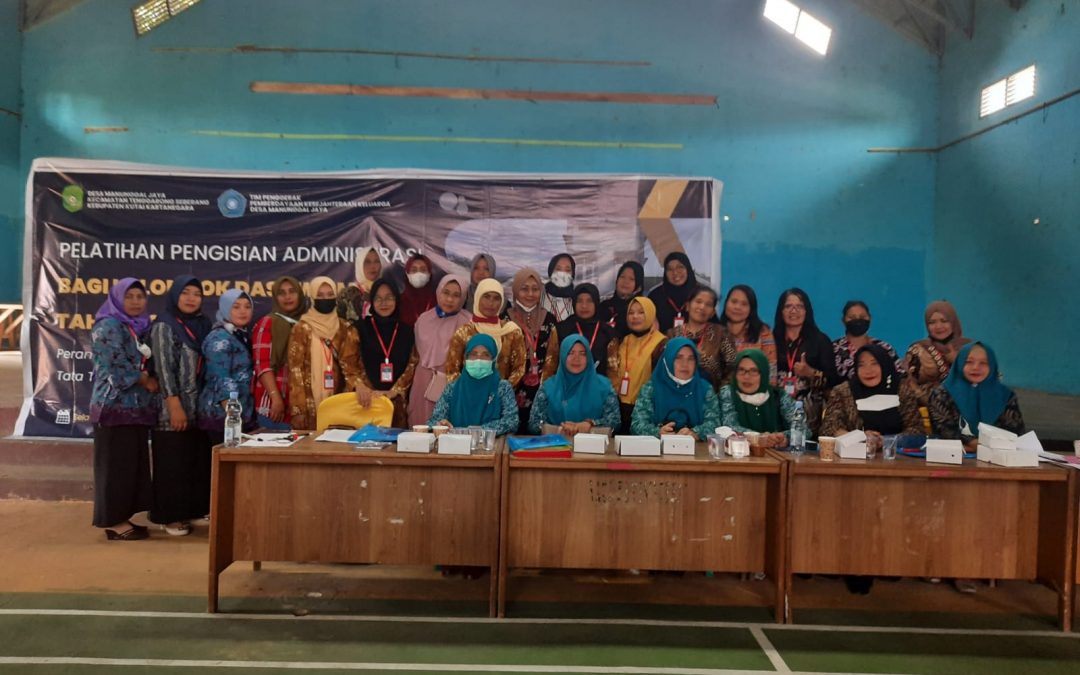 Pelatihan Pengisian Administrasi Bagi Kelompok Dasawisma Tahun 2021