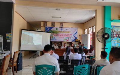 Kegiatan Monitoring Dan Evaluasi Pembinaan Desa CANTIK (Cinta Statistik) Desa Manuggal Jaya
