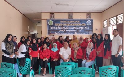 Pelatihan Membuat Kue Untuk TP-PKK Desa Manunggal Jaya