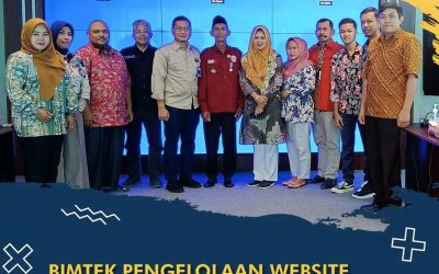 Bimbingan Teknis Pengelolaan Website SIDEKA-NG di Diskominfo Kabupaten Kutai Kartanegara