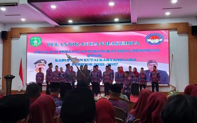 Pemerintah Desa Manunggal Jaya Hadiri Pelantikan dan Rakerda Pengurus Persatuan Perangkat Desa Indonesia di Pendopo Wakil Bupati Kutai Kartanegara